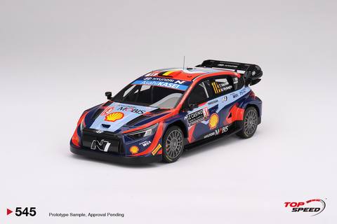 Hyundai i20 N Rally1 Hybrid #11 2023 Rally Monte Carlo 3rd Place