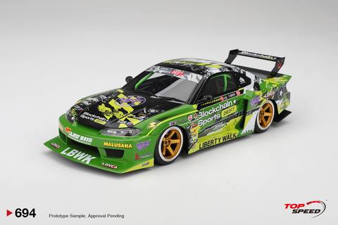 Nissan LB-Super Silhouette S15 SILVIA #555 V2 2024 Formula Drift Japan