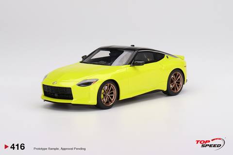 Nissan Z Proto Spec Ikazuchi Yellow LHD Resin Model