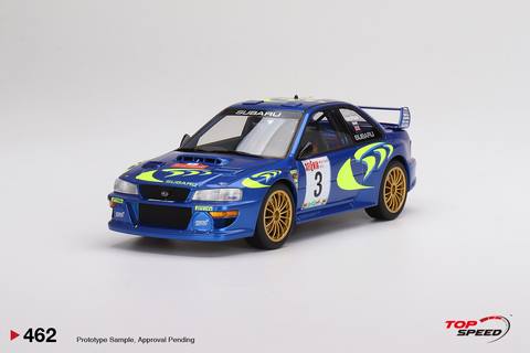 Subaru Impreza WRC97 1997 Rally Sanremo Winner #3