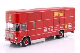 150 Rolfo Scuderia Ferrari Race Car Transporter of the 70s 24h... OM Fiat 150 Rolfo Scuderia Ferrari Race Car Transporter of the 70s 24h LeMans Version, red