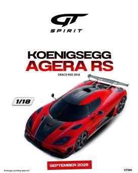 Koenigsegg Agera RS *Resin serie*, draco