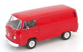 1972 Volkswagen Bus T2b Delivery Van, red