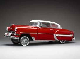 1954 Chevrolet Bel Air Hard Top Coupe Lowrider, red
