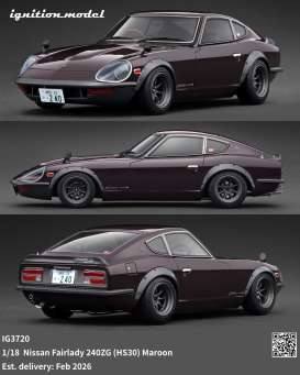 Fairlady 240ZG (HS30), maroon