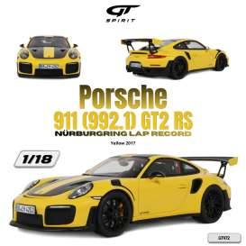 2017 Porsche 911 (992.1) GTS2 RS Nurburgring Lap Record *Resin serie*, yellow