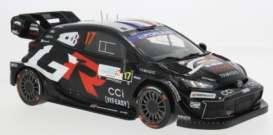 2025 Toyota GR Yaris Rally1, #17, S.Ogier/V.Landais Rally Islas Canaris, black