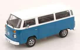 Volkswagen T2b Bus with Fuchs Rims, blue
