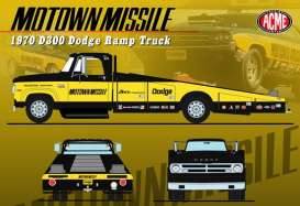 Dodge D300 Ramp Truck*Motown Missile*, black/yellow