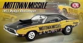 Challenger *Motown Missile*, black/mostard