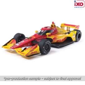 2025 NTT INDYCAR #10 Alex Palou Chip Ganassi Racing *DHL*, yellow/red