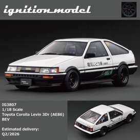 Corolla Levin 3Dr (AE86) BEV, white/black