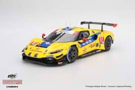 2025 Ferrari 296 GT3 #81 DragonSpeed IMSA Daytona 24 Hrs, yellow