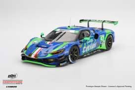 2025 Ferrari 296 GT3 #47 Cetilar Racing IMSA Daytona 24hrs, blue/green