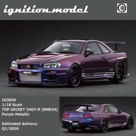 TOP SECRET 34GT-R (BNR34), purple