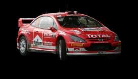 2005 Peugeot 307 WRC #1 M.Gronhölm/T.Rautiainen Winner Rally Japan, red