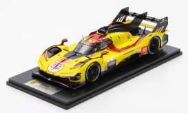 2025 Ferrari 499P AF CORSE #83 R.Kubica/Y.Ye/P.Hanson Winner Le Mans 2... 2025 Ferrari 499P AF CORSE #83 R.Kubica/Y.Ye/P.Hanson Winner Le Mans 24H, yellow/red