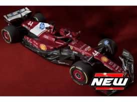 2025 Ferrari SF-25 #44 Lewis Hamilton Season Car, red