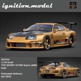 TOP SECRET GT300 Supra (A80), gold