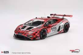 2025 Lamborghini Huracan GT3 EVO2 #9 Pfaff Motorsports Daytona 24 hrs, red/grey