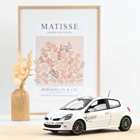 Clio RS F1 Team 2007 Glacier White - 300pcs