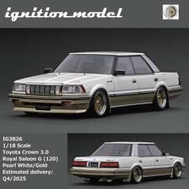 Crown 3.0 Royal Saloon G (120), pearl white/gold