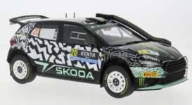 2024 Skoda Fabia Rally2 #22 O.Solberg/E.Edmondson Rally WM, Safari Ral... 2024 Skoda Fabia Rally2 #22 O.Solberg/E.Edmondson Rally WM, Safari Rally Kenia, black/white/green