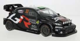 2025 Toyota Yaris Rallye 1 #33 E.Evans/S.Martins WRC Rallye Monte Carlo, black