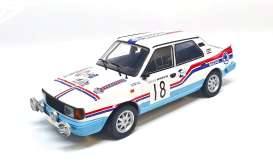 1986 Skoda 130 LR #18 Ladislav K?e?ek/Bo?ivoj, Rally Bohemia, white/red/blue