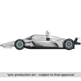 2025 NTT INDYCAR Blank White Autograph Car (Super Speedway Confirgurat... 2025 NTT INDYCAR Blank White Autograph Car (Super Speedway Confirguration), white