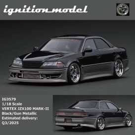 Toyota VERTEX MARK-II, black/gun