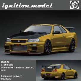 Top Secret 34GT-R (BNR34), gold