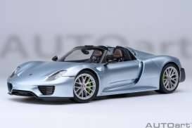 Porsche 918 Spyder Weissach Package, liquid metal chrome