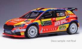 Skoda 2024 Skoda Fabia Rallye 2 #25 P.Lopez/ D.L.Vasquez WRC Rally Monte Car... 2024 Skoda Fabia Rallye 2 #25 P.Lopez/ D.L.Vasquez WRC Rally Monte Carlo