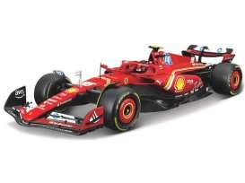 2024 Ferrari F1 SF24 #55 Carlos Sainz, red/white/yellow