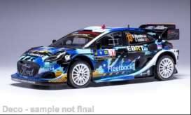 2023 Ford Puma Rally1 #13 G.Munster/L.Louka WRC Central European Rally... 2023 Ford Puma Rally1 #13 G.Munster/L.Louka WRC Central European Rally, blue/black/white
