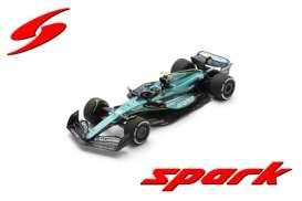 2024 Aston Martin Aramco F1 Team AMR24 #14 Fernando Alonso, black/green