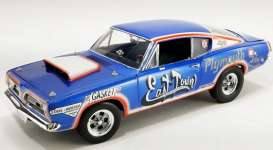 Plymouth Cuda Super Stock *East Town-Arlen Vanke*, blue/white/orange