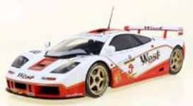 1995 McLaren F1 GT-R Short Tail #8 Price/Bascher BPR GT, white/red