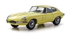 Jaguar E Type right hand drive, pale primrose
