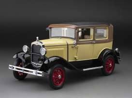 1931 Model A Tudor, bronson yellow/brown