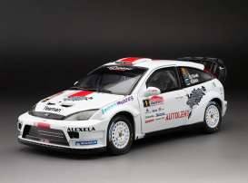 2011 Ford Focus RS WRC #1 Collin McRae *Saaremaa Rally*, white/red