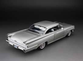 Oldsmobile 98 hard top, silver mist