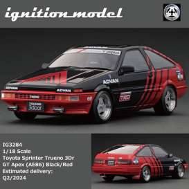 Sprinter Trueno 3dr GT Apex (AE86) *ADVAN*, red/black