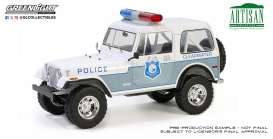 1982 Jeep CJ-7 Clearwater, Florida Police Department *Artisan Collecti... Jeep CJ-7 Clearwater, Florida Police Department *Artisan Collection*, white/blue