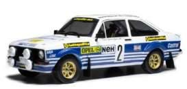 1982 Ford Escort MK II RS 1800 #2 Rally Schweden, A.Vatanen/T.Harryman... 1982 Ford Escort MK II RS 1800 #2 Rally Schweden, A.Vatanen/T.Harryman, white/blue