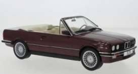 325i(E30) Cabriolet, darkred