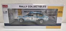 Escort RS 1800 #3 C.Breen/V.Hennessey Winner West Wales Rally Spa... Ford Escort RS 1800 #3 C.Breen/V.Hennessey Winner West Wales Rally Spares Jaffa Stages 2015, light blue/white