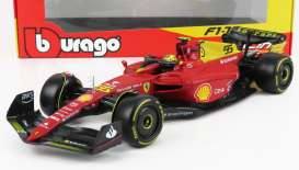 2022 Ferrari F1-75 #55 Carlos Sainz 4th Monza GP Italy, red