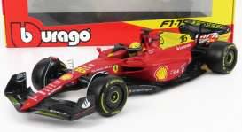 2022 Ferrari F1-75 #16 Charles Leclerc 2nd Monza GP Italy, red